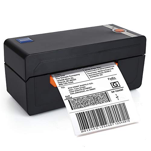 Direct Thermal Label Printer, 200mm/s Commercial Grade High Speed Printer, 203 DPI 4x6 Label Printer Compatible with Amazon, Ebay,Paypal,UPS,USPS