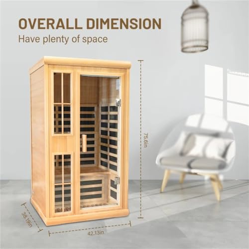 LDCLHG Sauna for Two with Audio App Control