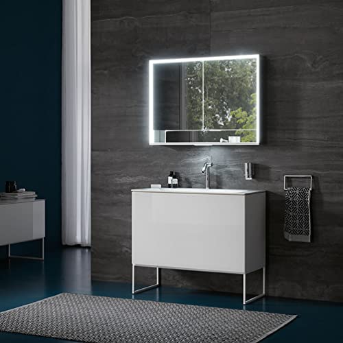 Keuco Royal Lumos 26" Mirror Cabinet - Recessed - Left Hinge