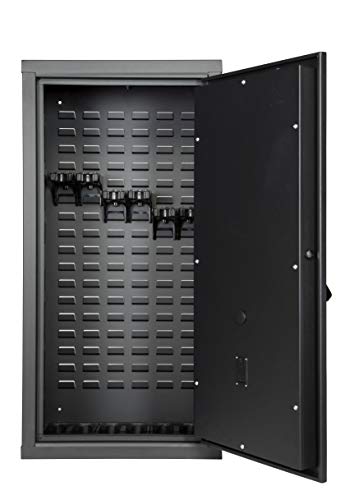 Secure It Gun Storage Agile Ultralight Gun Safe: Model 40 - Holds 6 Rifles and uses CradleGrid Tech, Stack on Agile Units, Heavy Duty Guns Safe with Keypad Control Safely Stores Guns, Easy Assembly