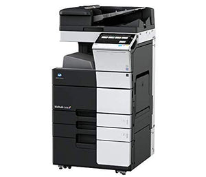 Konica Minolta Bizhub C658 Color Copier Printer Scanner- 65 ppm in Color & Black/White- Dual Scanning up to 240 ppm- 2 Universal Paper Trays-Cabinet (Renewed)
