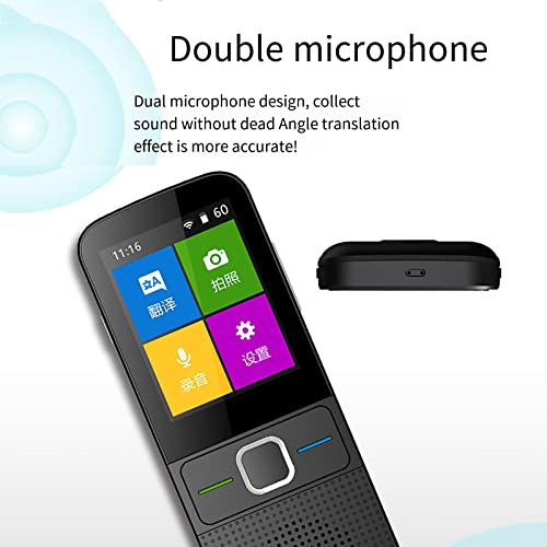 inBEKEA Portable Language Translator Device - Two Way Voice Interpreter, Instant Foreign Language Translation