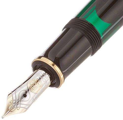 PELIKAN Souveran Fountain Pen, Extra Fine, Black (980110)