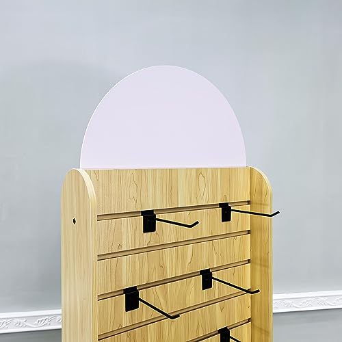 FixtureDisplays Double Sided Slatwall Rotating Display Floor Standing Rack - Model 10309-NPF