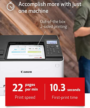 Canon Wireless Laser Printer - Color imageCLASS LBP622Cdw, White - 22 ppm, 600 x 600 dpi, 1GB Memory