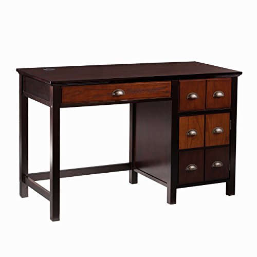 Southern Enterprises Hendrik Apothecary Desk in Espresso