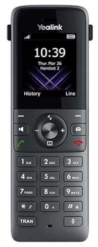 Yealink IP Phone W73P Bundle with W70B Base and W73H Handset + 4-Unit W73H Handset
