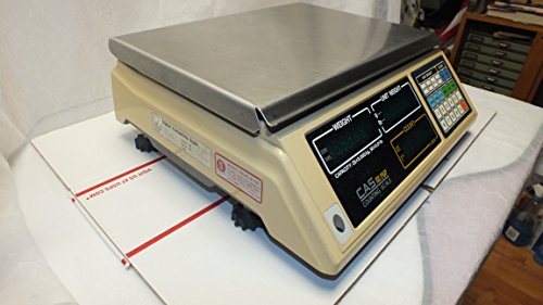 CAS SC25P SC Series Precision Counting Scale, 50lb Capacity, 0.01lb Readability