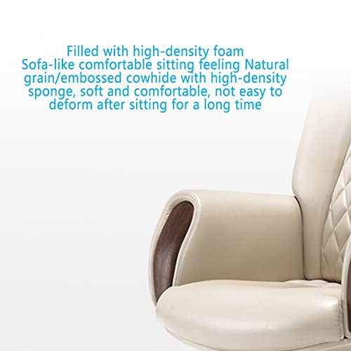 CBLdF Luxury Boss Chair, High-Back President Swivel Chairs, Ergonomic Managerial Executive Chairs, 125° Reclining Office Chair