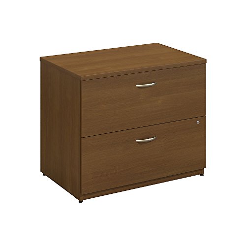 Bush Business Furniture Series C Collection 36W 2Dwr Lateral File in Warm Oak