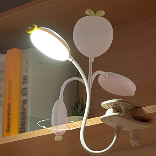 NOALED Desk Lamp with Clip USB LED Table Lamp 3 Modes (Color: B)