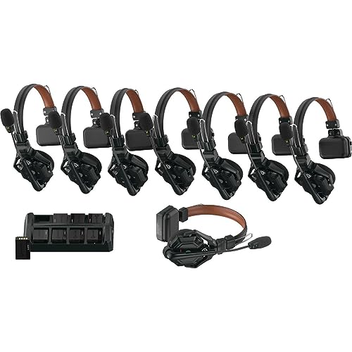 Dracast Hollyland Solidcom C1 Pro Wireless Intercom System with 8 Headsets