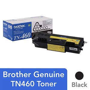 Brother PPF4750E IntelliFax 4750e High-Performance Business-Class Laser Fax & TN-460 DCP-1200 1400 FAX-4750 5750 8350 HL-1030 P2500 MFC-8300 8500 Toner Cartridge (Black) in Retail Packaging