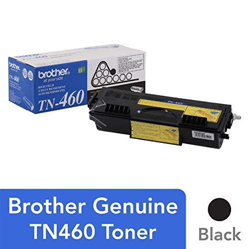 Brother PPF4750E IntelliFax 4750e High-Performance Business-Class Laser Fax & TN-460 DCP-1200 1400 FAX-4750 5750 8350 HL-1030 P2500 MFC-8300 8500 Toner Cartridge (Black) in Retail Packaging