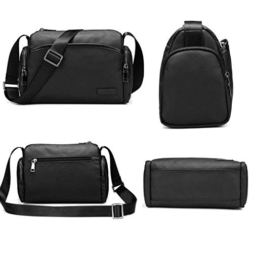 YLHXYPP Black Business Briefcase,Outdoor Leisure Chest Bag Travel Anti-Theft Backpack PVC Waterproof Backpack for Outdoor Sports Travel