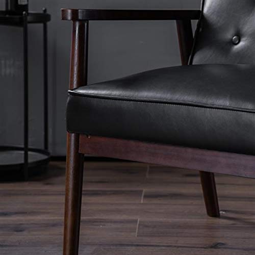 HopeHope Executive Guest Chair Set - 2pcs 400 lbs Wooden Lounge Chairs