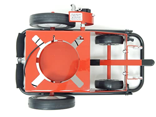 Newstripe Rollmaster 1000 Line Painting Machine forWarehouses, Parking Lots & Playgrounds | Fold-able Handle | Clean & Quiet | Lightweight & Easy to Use | Industrial | Pavement Surfaces | Made in USA