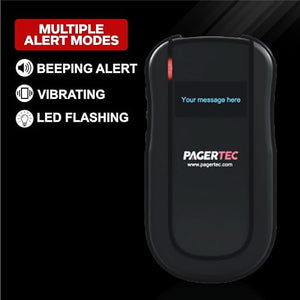 Pagertec TrackStaff V3 Wireless Paging Calling System (Server Paging) for Restaurants, Hospitals, Office & Hotels - Set of 14 Long Range Pagers