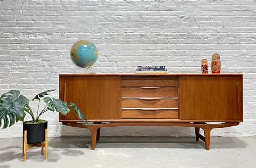 Lschool Mid Century Modern Danish CREDENZA/Media Stand/Sideboard