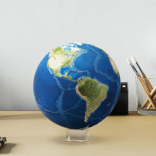 AstroReality Earth | Smart Earth Globe | Geographic Globe | 3D Printed, Hand Painted, 4.72” | Paired with Augmented Reality App | Educational STEM Toy | Interactive Science Learning Kit
