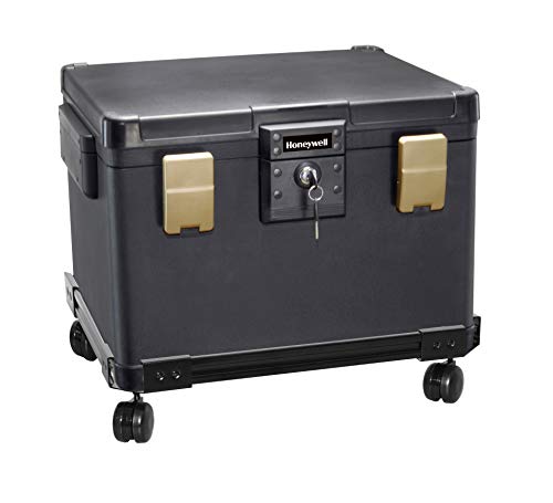 Honeywell Safes & Door Locks 1112W Honeywell Safe Box, Black