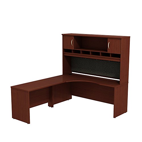 Series C 72W Left Hand Corner L Desk with 72W 2-Door Hutch
