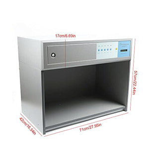 TFCFL Color Matching Cabinet 4 Light Sources Commercial Textile Assessment Fabric Color Tool