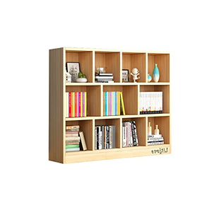 HARAY Children's Bookshelf Low Cabinet Shelf - Floor-to-Ceiling Classroom Student Storage Cabinet - Simple Combination Lattice Cabinet - Color: C