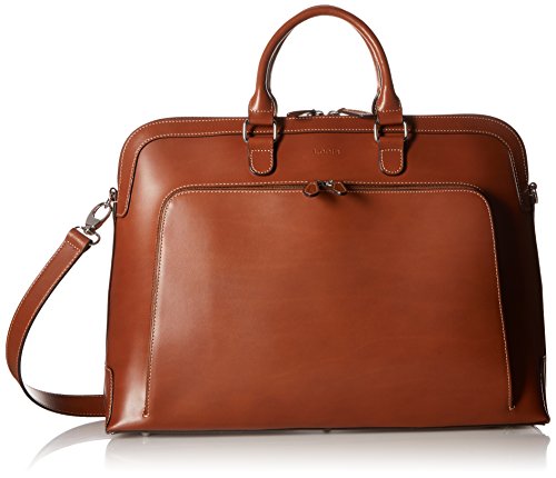 Lodis Audrey RFID Brera Briefcase, sequoia/papaya