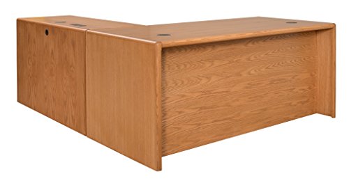 Martin Furniture Contemporary Right L-Shaped Desk & Return Combo