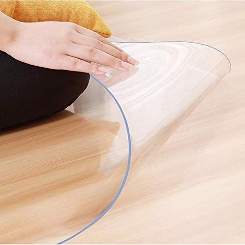 LOLILI Translucent PVC Office Chair Mat for Hard Floors, Non-Slip, High Temperature Resistant - 160x230cm