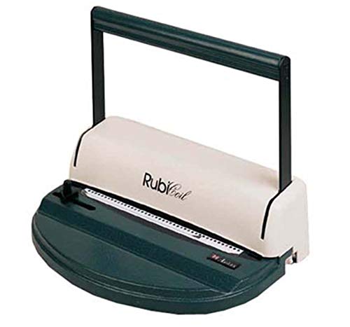 Akiles RubiCoil Plastic Spiral Coil Binding Machine 4:1 Pitch