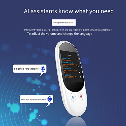 inBEKEA Portable Instant Language Translator Device - Two Way Voice Interpreter