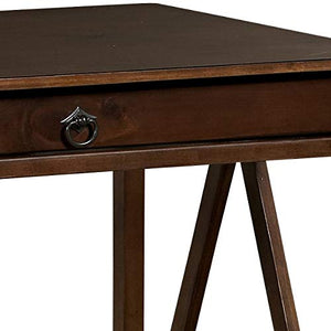 Linon Home Dcor Titian Laptop Desk, Antique Tobacco, 31.5" W x 24.02" D x 30" H