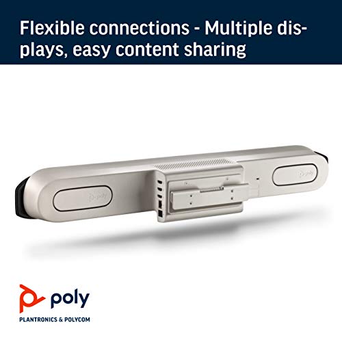 Plantronics Poly - Studio X50 Conferencing System with TC8 Touch Controller - 4K Video & Audio Bar