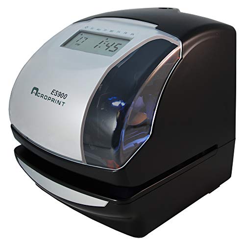 Acroprint ES900 Electronic Payroll Recorder/Time Stamp/Numbering Machine