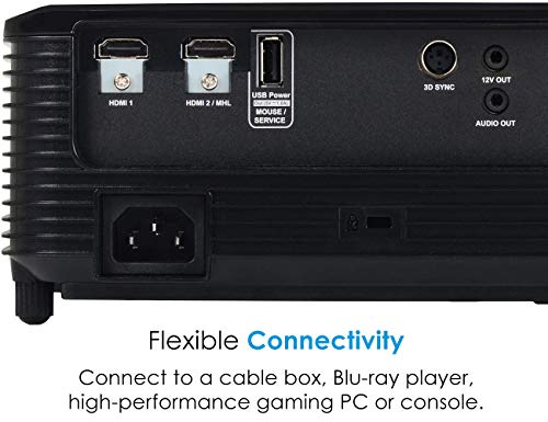 Optoma Technology HD143XRFBA 1080P Home Theater Projector (Renewed)