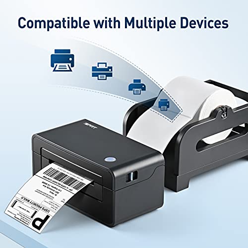 Thermal Label Printer - iDPRT SP410 Thermal Shipping Label Printer, 4x6 Label Printer, Thermal Label Maker, Compatible with Shopify, Ebay, UPS, USPS, FedEx, Amazon & Etsy, Support Multiple Systems