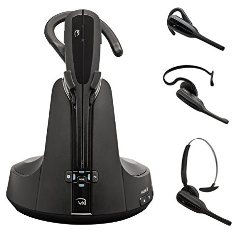 VXI V300 Convertible Wireless Office Headset System for Telephone, PC and Mobile