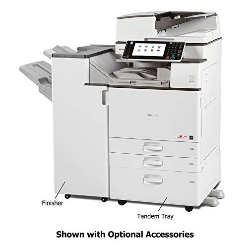 Renewed Ricoh Aficio MP C3503 Color Multifunction Copier - A3, 35 ppm, Copy, Print, Scan, 2 Trays and Stand (Renewed)