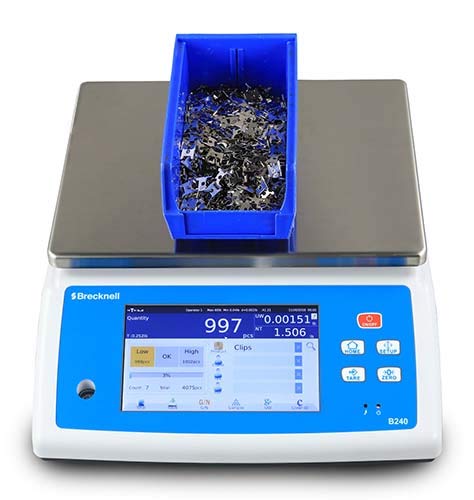 Brecknell B240-60, Counting Scale w/Built-in Database, 60 lb x 0.002 lb