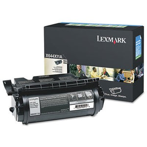 Lexmark X644X11A Toner Cartridge, Extra High Yield, Black