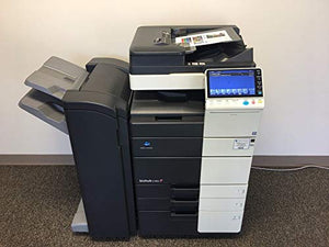 Konica Minolta Bizhub C454 Color Copier Printer Scanner Network with Staple Finisher (Renewed)