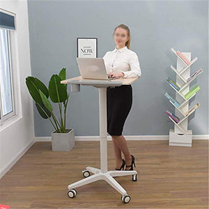 CAMBOS Lectern Podium Stand - Mobile Training Desk for Home Office