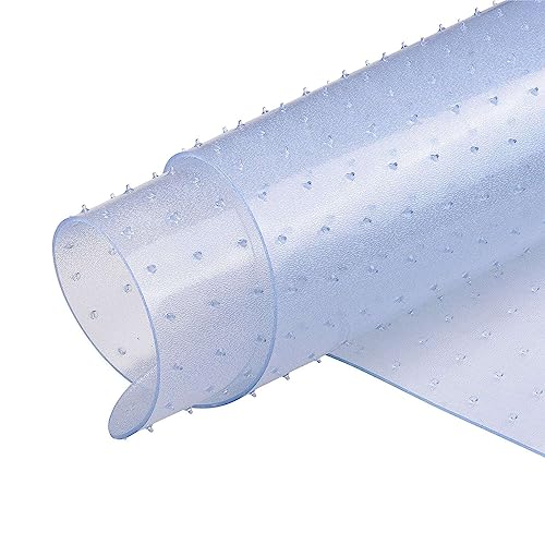 Generic Chair Mat Protector PVC Studded Back Low Pile Carpet 48"x36" - 8 Pack