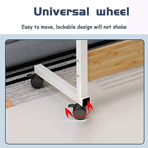 OGRAFF Portable Overbed Laptop Desk - Adjustable Standing Computer Table