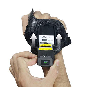 Glove Barcode Scanner 2D GS02 Wearable Scanner Reader IP65 Touch Scanning NFC Support Multi-Language for Warehouse, Management System, Manufacturing, Shipping, Picking, and Tough environments