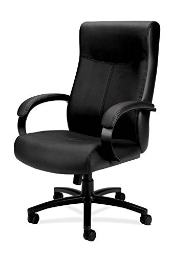 HON Validate Big and Tall Executive Chair - Leather Computer Chair - Black (HVL685)