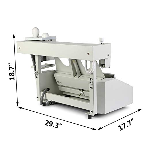 VEVOR Wireless Glue Book Binding Machine A4 Manual Hot Glue Book Binder 110V with Milling Spine Rougher Binding Machine for Paper Books Albums Notebook