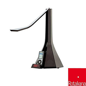 Rotaliana LaDiva LED Table Lamp and Music System Bluetooth Dark Grey
